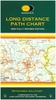 Wandelkaart Long Distance Path Chart - LAW kaart Engeland Schotland| Harvey