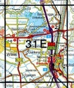Topografische kaart / Wandelkaart 31E Vinkeveen