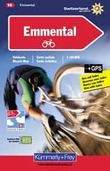 Fietskaart 10 Emmental | Kümmerly+Frey