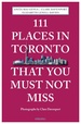 Reisgids 111 places in Places in Toronto That You Must Not Miss | Emons