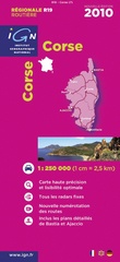 Wegenkaart  - landkaart Corse - Corsica | IGN