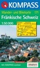 Kompass wandelkaart 171 Fränkische Schweiz