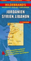 Wegenkaart - Autokaart - Landkaart Jordanië, Syrië & Libanon | Hildebrand's