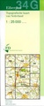Topografische kaart / Wandelkaart 34G Eibergen (Achterhoek)