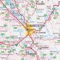 Landkaart - wegenkaart Tasmanië - Tasmania state map | Hema maps