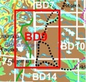 Wandelkaart BD09 Padjelanta - Sulitelma Fjällkarta Topografische kaart Zweden | Lantmateriet