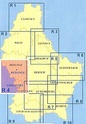 Wandelkaart Luxemburg R4 Steinfort - Redange - Septfontaines