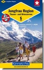 Wandelkaart 18 Jungfrau Region - Thuner und Brienzersee | Kümmerly + Frey
