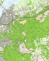 Topografische kaart / Wandelkaart 26H Harderwijk (Veluwe)