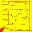 Wegenkaart - Landkaart Brandenburg - Berlin - Berlijn MP D4 | Marco Polo