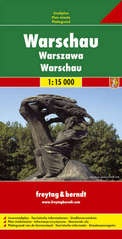 Stadsplattegrond - landkaart Warschau | Freytag & Berndt
