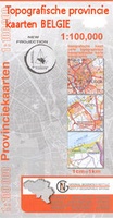 Topografische kaart Luik - wegenkaart provincie Luik - Liege - België | NGI