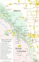 Overzicht Wandelkaarten British Columbia