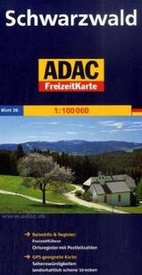 Wegenkaart - landkaart 26 Schwarzwald - Zwarte Woud | ADAC