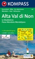 Wandelkaart 147 Alta Val di Non - Le Maddalene - Passo Mendola/Mendelpass | Kompass