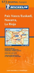 Landkaart - wegenkaart Michelin 573 Pais Vasco / Euskadi - Navarra -La Rioja - Pamplona - Baskenland  | Michelin