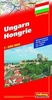 Wegenkaart - landkaart Ungarn - Hongarije | Hallwag 9783828306219