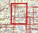 Wandelkaart 2565 Aurlandsdalen - Ulvik, topografische kaart - turkart Noorwegen | Statens - Ugland IT