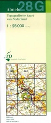 Topografische kaart / Wandelkaart 28G Almelo - Twente