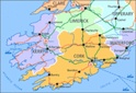 Wegenkaart - Landkaart Ireland South ( Ierland ) | Ordnance Survey