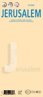 Stadplattegrond - landkaart Jerusalem - Jeruzalem | Borch Map