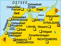 Kompass wandelkaart 736 Darß-Zingst-Fischland