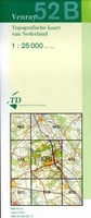 Topografische kaart - wandelkaart  52B Venray