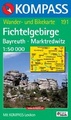 Kompass wandelkaart 191 Fichtelgebirge-Bayreuth-Marktredwitz