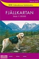 Wandelkaart BD08 Kebnekaise - Saltoluokta Fjällkarta Topografische kaart Zweden | Lantmateriet