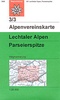 Wandelkaart - Alpenvereinskarte 3/3 Lechtaler Alpen, Parseierspitze | OAV