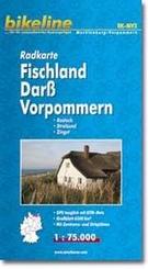 Fietskaart Radkarte Fischland Darß Vorpommern MV2 | Bikeline