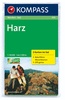 Wandelkaart WK 450 Harz (2-delige kaartenset m. Natuurgidsje) | Kompass