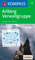 Wandelkaart 33 Arlberg-Nördl. Verwallgruppe | Kompass