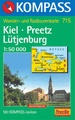 Kompass wandelkaart 715 Kiel - Preetz - Lutjenburg