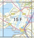 Topografische kaart / Wandelkaart 15F Lemmer
