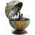 Barglobe (globe 95) - Wereldbol Laguna Tafelmodel | Zoffoli