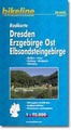 Fietskaart Radkarte Dresden, Erzgebirge Ost, Elbsandsteingebirge SAX02 | Bikeline