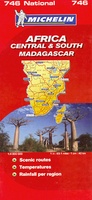 Wegenkaart - landkaart 746 Afrika zuid en centraal | Michelin