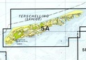 Topografische kaart / Wandelkaart 5A Terschelling