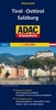 Landkaart - wegenkaart 5 UrlaubsKarte Österreich Blatt 5: Tirol, Osttirol, Salzburg - Oostenrijk | ADAC