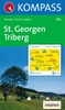Wandelkaart 885 St. Georgen-Triberg | Kompass