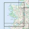 Wegenkaart - Landkaart Ireland West ( Ierland ) | Ordnance Survey