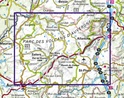 Wandelkaart - Fietskaart Cézallier, Monts du Cantal | IGN 75000