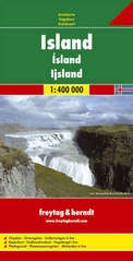 Wegenkaart - landkaart IJsland - Island | Freytag & Berndt