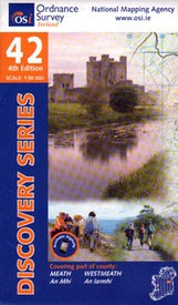 Wandelkaart Ierland 42 Meath, Westmeath discovery | Ordnance Survey