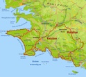 Wandelgids Bretagne Cote de Cornouaille | FFRP ref 348