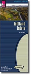 Landkaart - wegenkaart Letland | Reise Know How