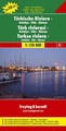 Landkaart - Wegenkaart Turkse riviera / Türkische Riviera-Antalya-Side-Alanya | Freytag und Berndt