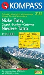 Kompass wandelkaart 2132 Nízke Tatry-Niedere Tatra / Lage Tatra