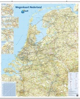 Wandkaart Nederland 33  | ANWB
